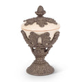 Acanthus Stoneware Lidded Bowl