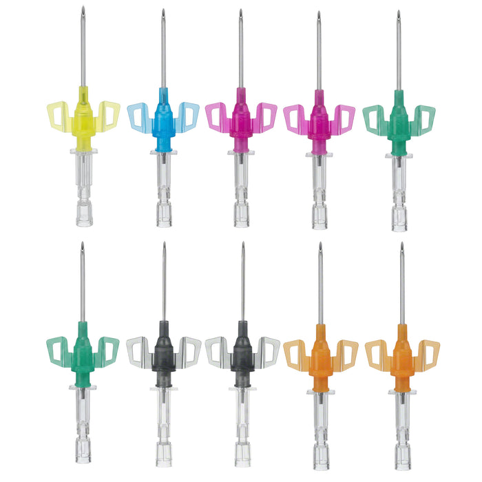 Aghi cannula 1 via B.Braun Introcan Safety 3 con alette, in PUR (conf. 50 pz.)