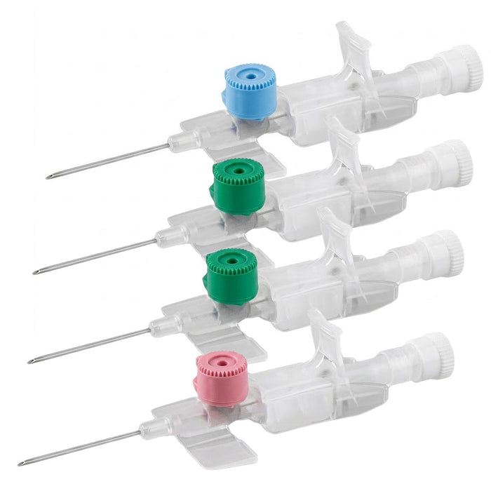 Aghi cannula a 2 vie BD Venflon Pro Safety con alette (conf. 50 pz.)