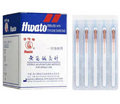 Aghi per agopuntura HWATO ramati con tubo guida - 0,25x25 mm (100 pz.)