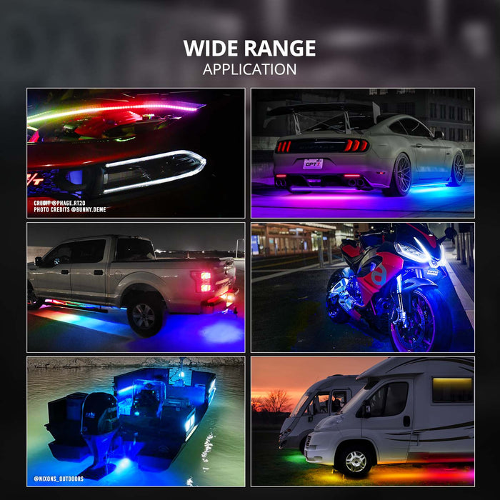 AURA DreamColor Flexible Underglow LED Strip