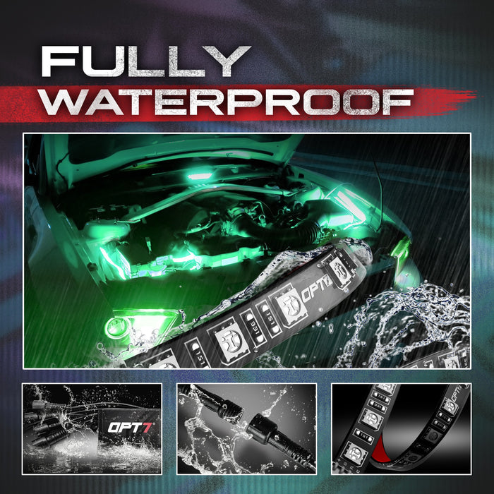 AURA Engine Bay LED Lighting Kit - Remote Control Full Color Spectrum