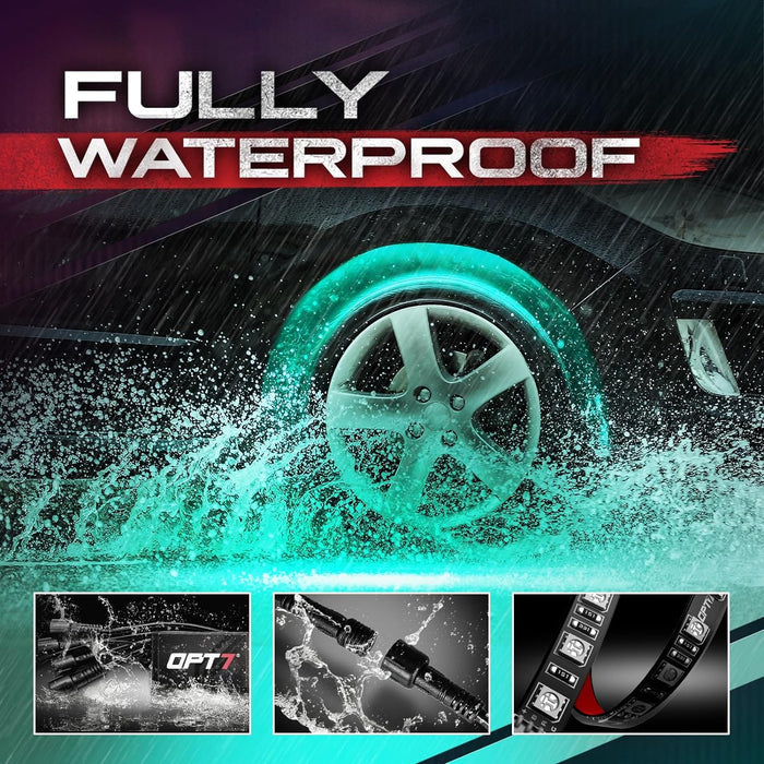 AURA LED Lighting Kit Bundle - Grille + Wheel Well + DreamColor Underglow - Remote Control