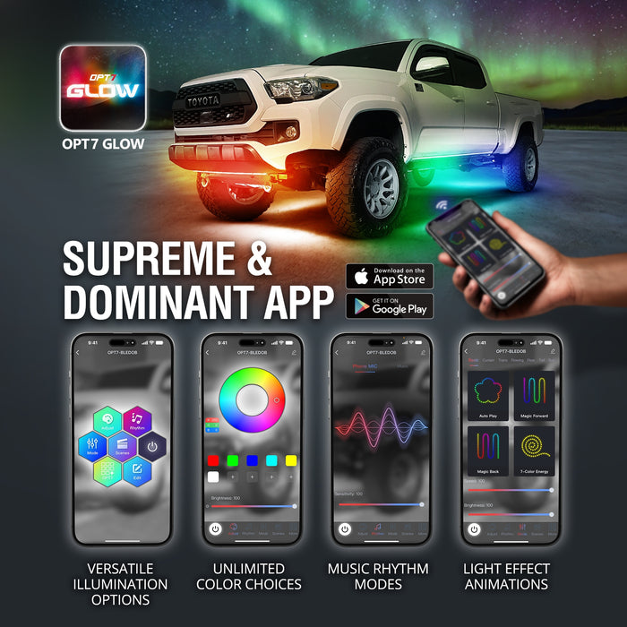 AURA Truck LED Aluminum Underglow DreamColor Lighting Kit
