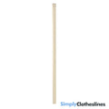 Austral Retractaway 40 & 50 Post - in the colour Classic Cream