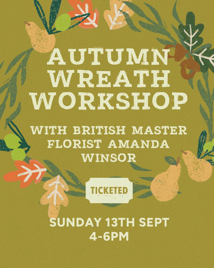 Autumnal Dried Wreath Workshop | Sunday 13th September