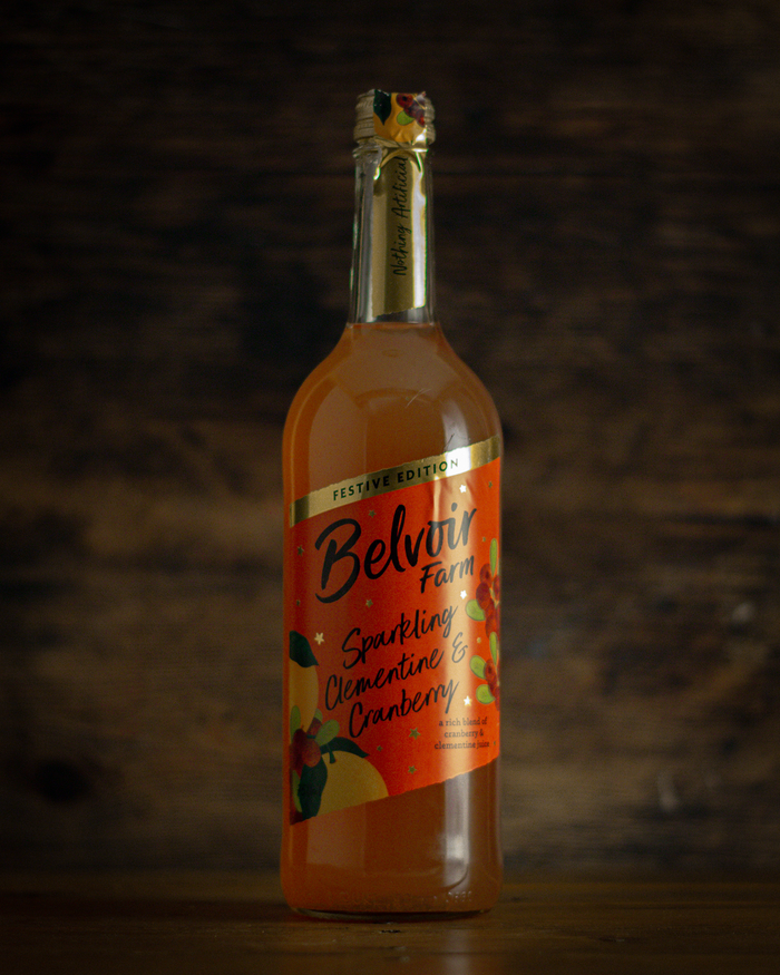 Belvoir Farm Sparkling Clementine & Cranberry