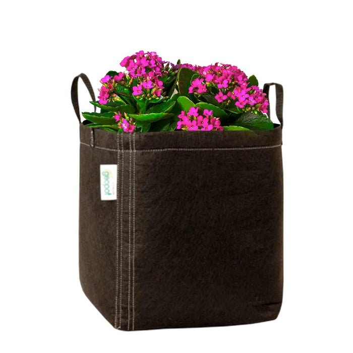 Black GeoPot Fabric Bag - 15 Gallon - Roger's Gardens