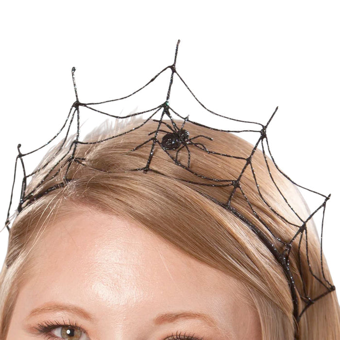 Black Widow Tiara from the 2026 Moonlight Masquerade Halloween collection at Roger's Gardens