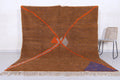 Bold Moroccan wool rug – Abstract design - Custom handmade