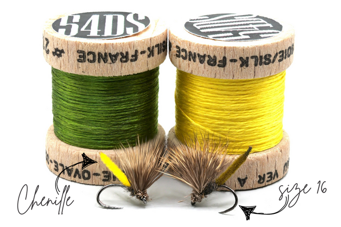 Bosnian Detached Body Caddis/Sedge Selection