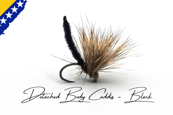 Bosnian Detached Body Caddis/Sedge Selection