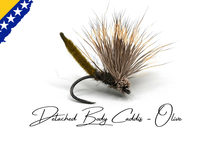Bosnian Detached Body Caddis/Sedge Selection