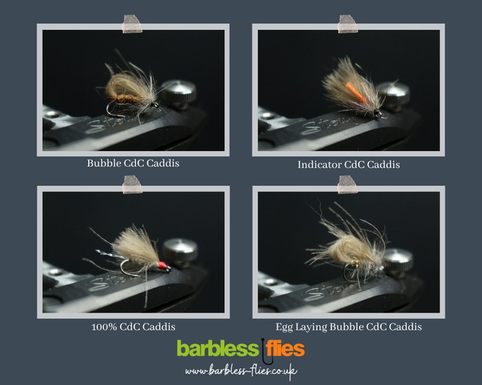 Bosnian Mid-Summer Caddis Selection