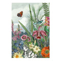 Botanical Butterfly Landscape - Blank