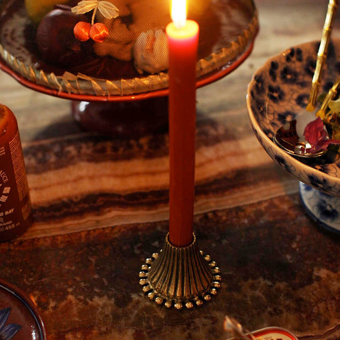 Brass Candle Holder - 2.5" Tall