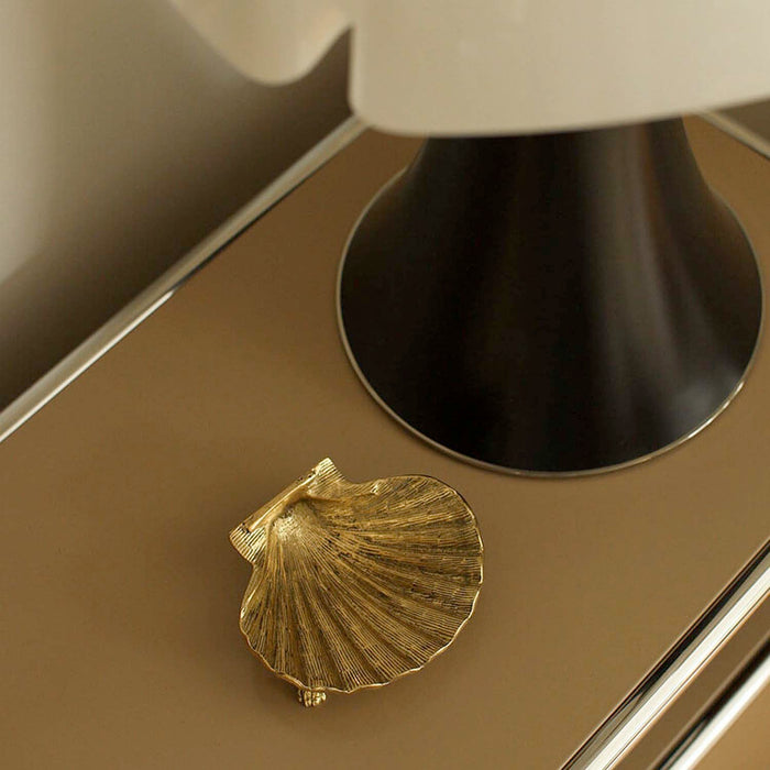 Brass Scarlett Shell Dish - 6" Wide