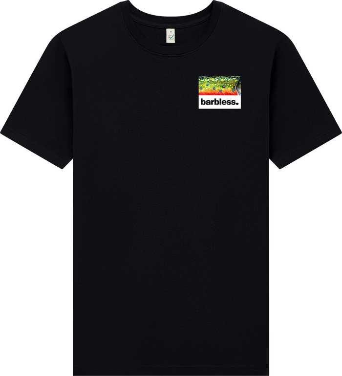 Brook Trout Flank - Short Sleeve T-Shirt (Espresso)