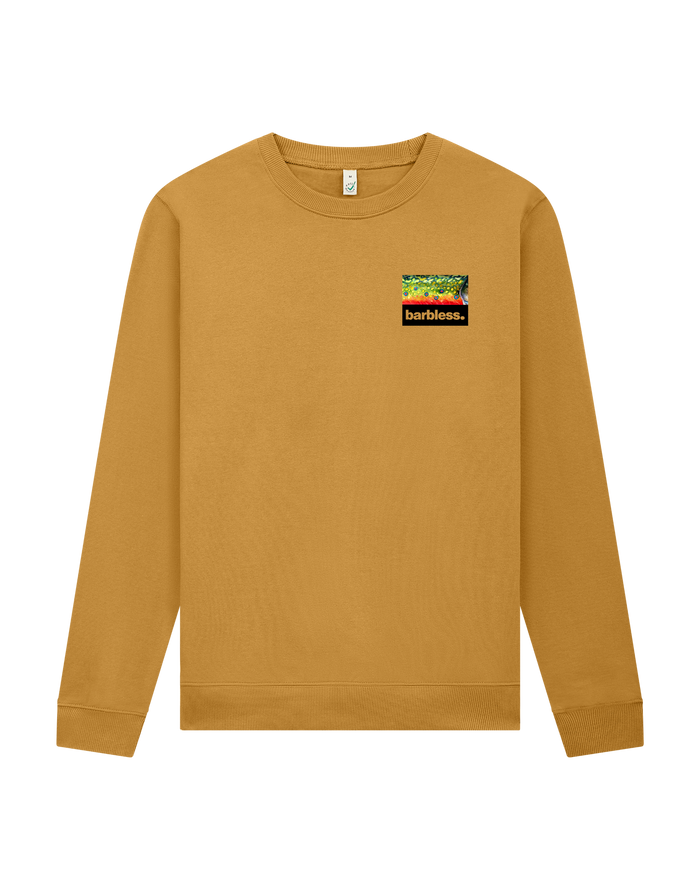 Brook Trout Flank Sweatshirt - Mustard