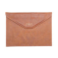 Brown Leather Envelope Bag