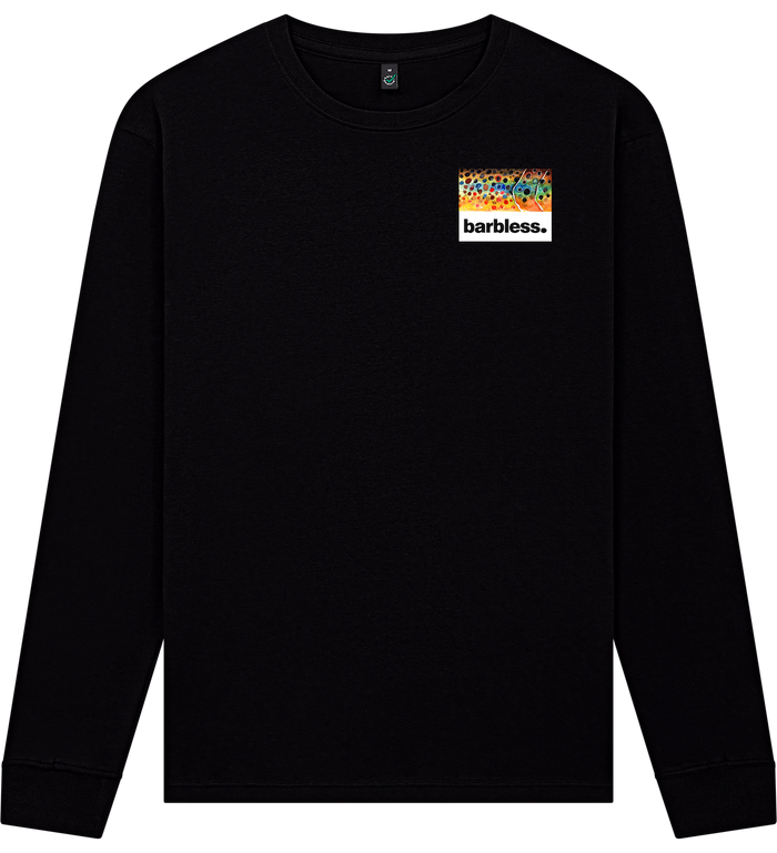 Brown Trout Flank - Long Sleeve T-Shirt (Espresso)