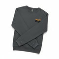 Brown Trout Tail Sweatshirt - Dark Grey
