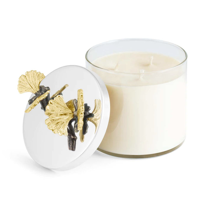Butterfly Ginkgo Candle