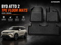 BYD Atto 2 TPE Floor Mats – Waterproof | Anti-Slip | Custom Fit