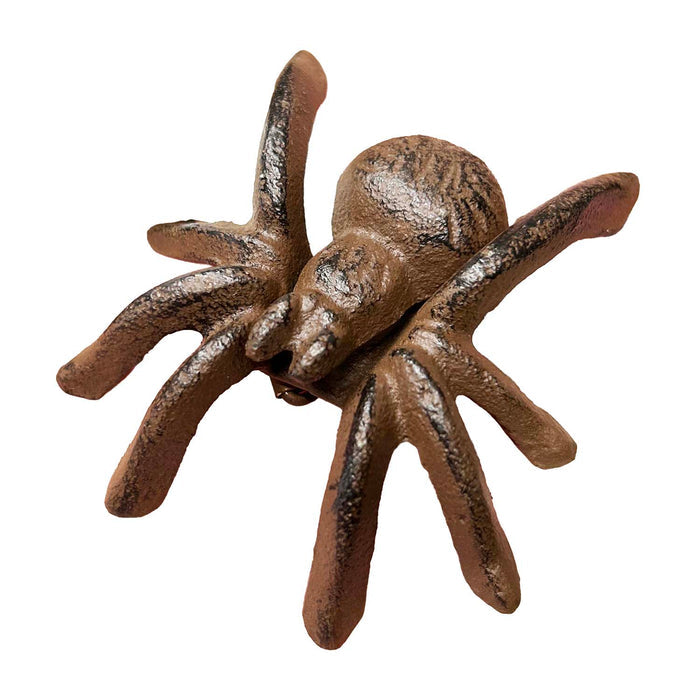 Cast Iron Spider - 4" Long from the 2026 Moonlight Masquerade Halloween collection at Roger's Gardens