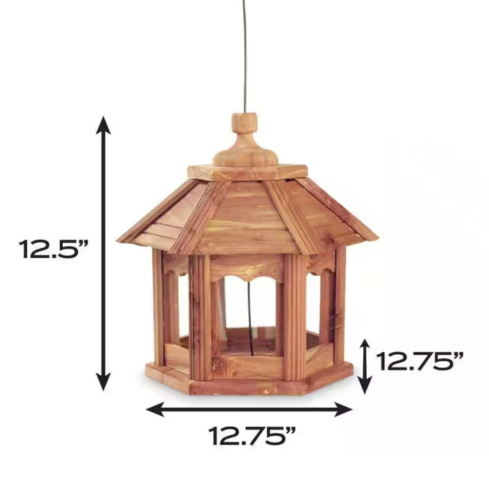 Cedar Bird Feeder