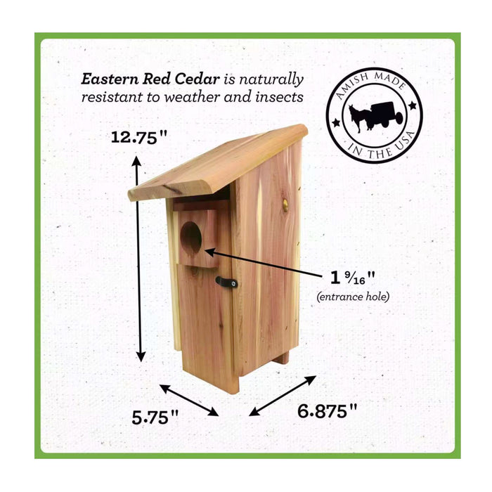 Cedar Bluebird House