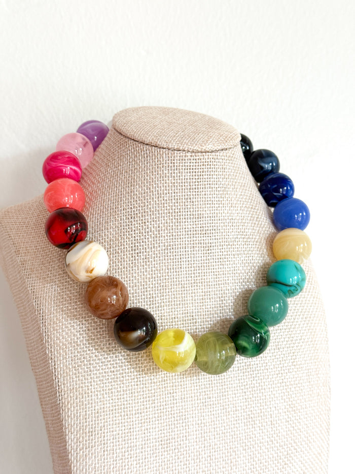 Chunky Beaded Necklace