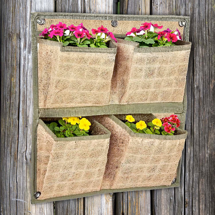 CoCo Wall Planter - 4 Pockets