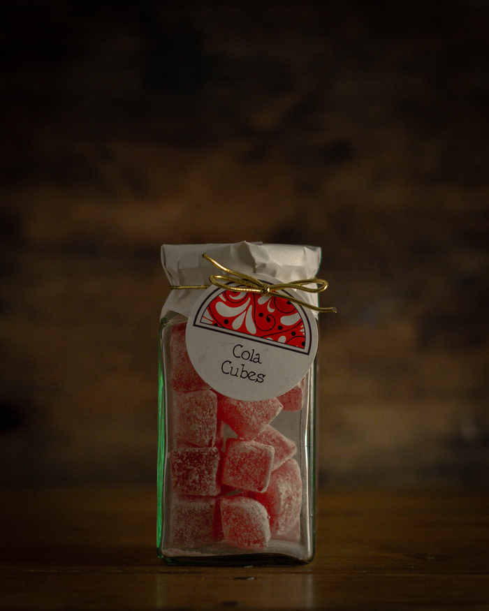 Cola Cubes Sweets Gift Jar