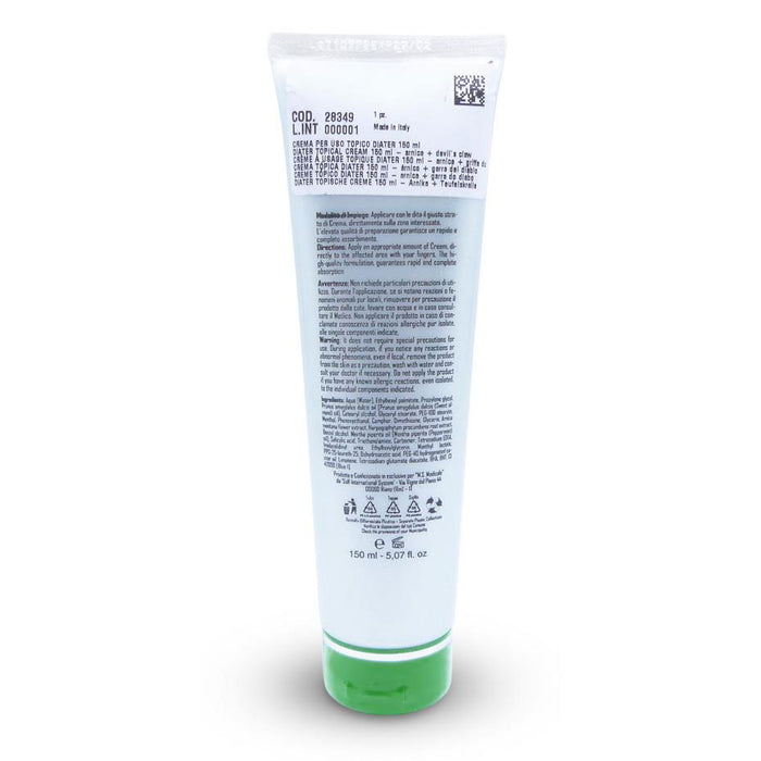 Crema all’arnica per uso topico per diatermia - Tubetto 150 ml