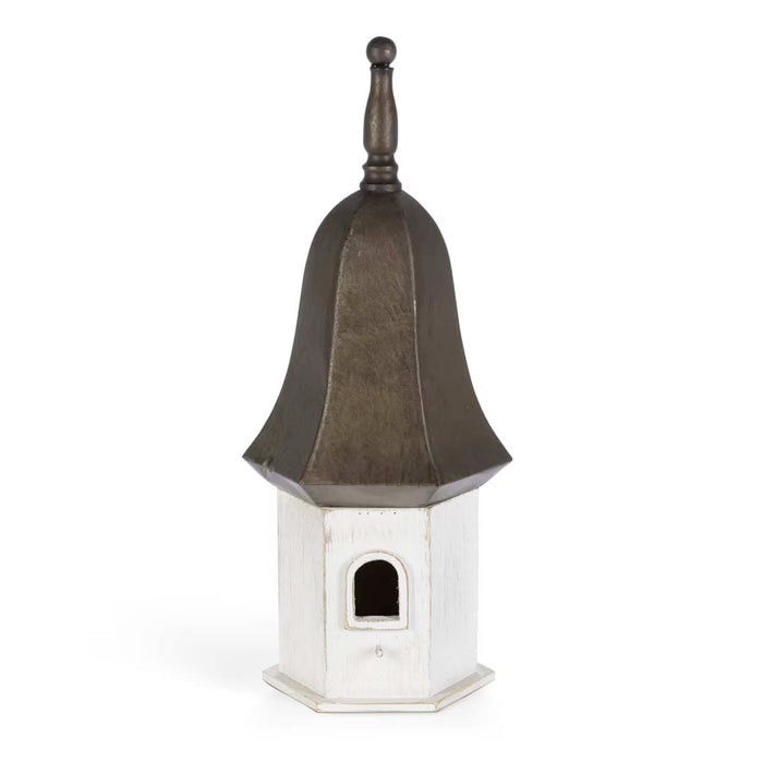 Cupola Wooden Birdhouse - 25" Tall