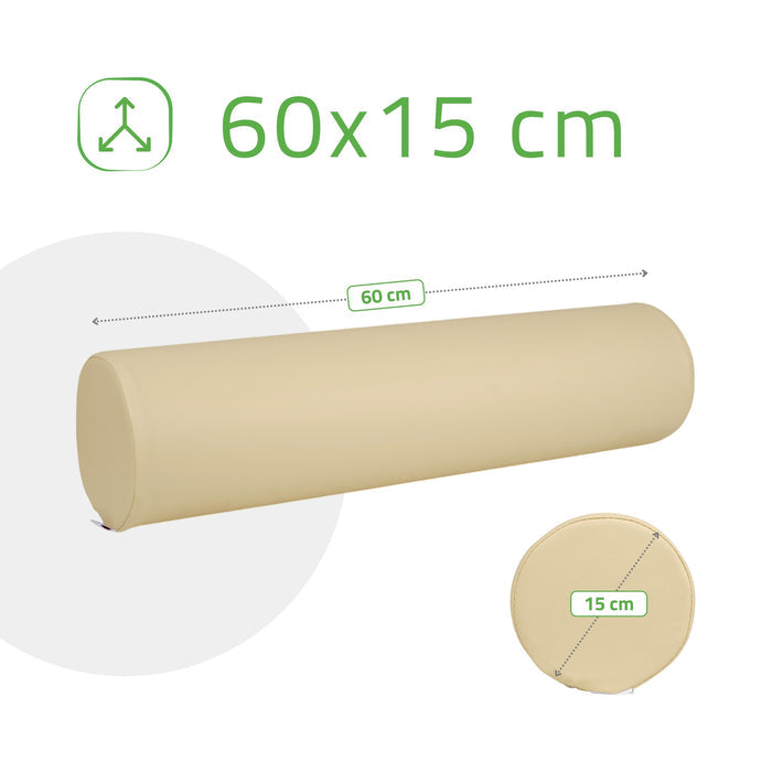 Cuscino cilindrico 60x15 cm - K533 Beige