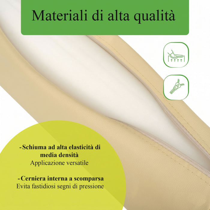 Cuscino cilindrico 60x15 cm - K533 Beige