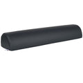 Cuscino cilindrico semicircolare 60x15x10 cm - K515 Nero
