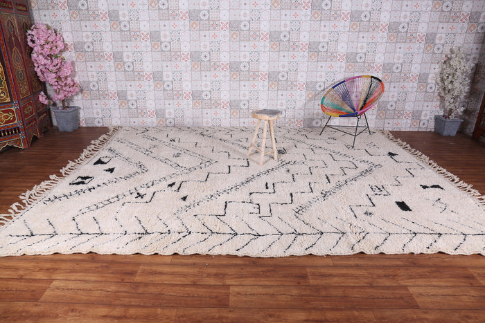 Moroccan atlantic rug - handmade custom carpet - Beni rug - custom moroccan rugs