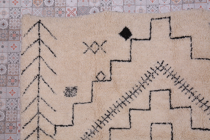 Moroccan atlantic rug - handmade custom carpet - Beni rug - custom moroccan rugs