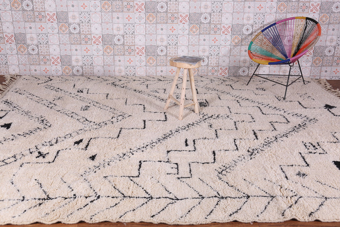 Moroccan atlantic rug - handmade custom carpet - Beni rug - custom moroccan rugs