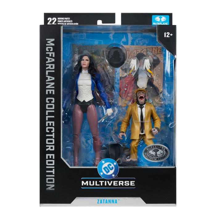 DC Multiverse McFarlane Collector Edition Zatanna PLATINUM