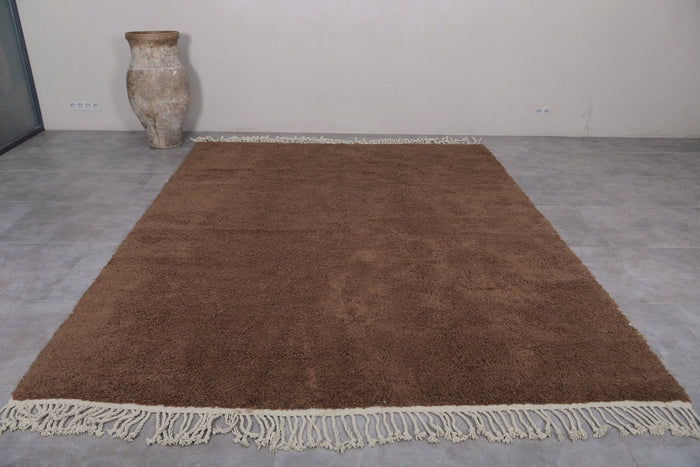 Brown Berber area rug - Custom Moroccan rug - new rugs