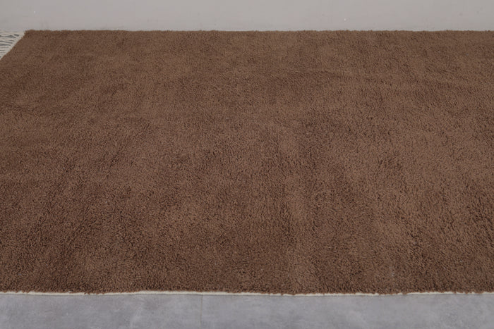 Brown Berber area rug - Custom Moroccan rug - new rugs
