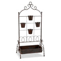 Distressed Planter Shelf - 56" Tall