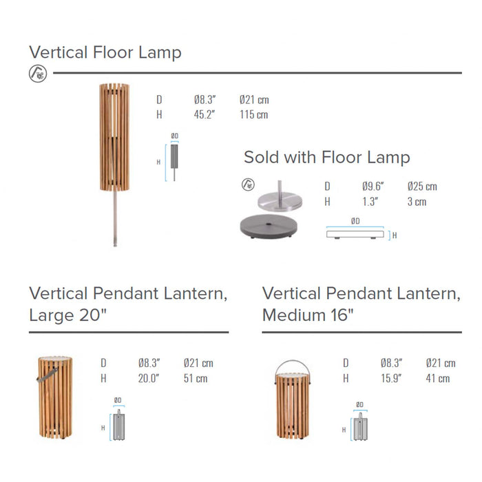 Dockside Pendant Lantern - Medium