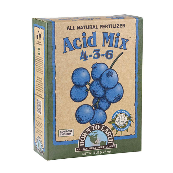 Down To Earth Organic Acid Mix Fertilizer - 5lbs - Roger's Gardens