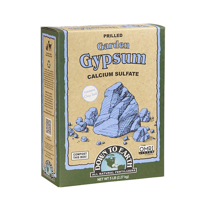 Down To Earth Organic Gypsum - 5lbs - Roger's Gardens
