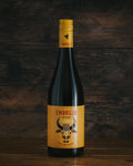 A bottle of Embrujo Tempranillo Organic.